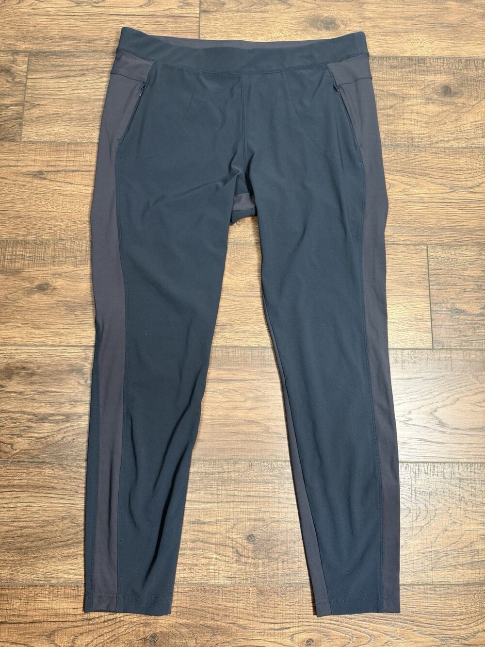 Kuhl Outleisure Pocket Legging Blue Hiking Outdoor Style 6346 Size XL Long